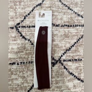 Athleta Maroon Vital Headband